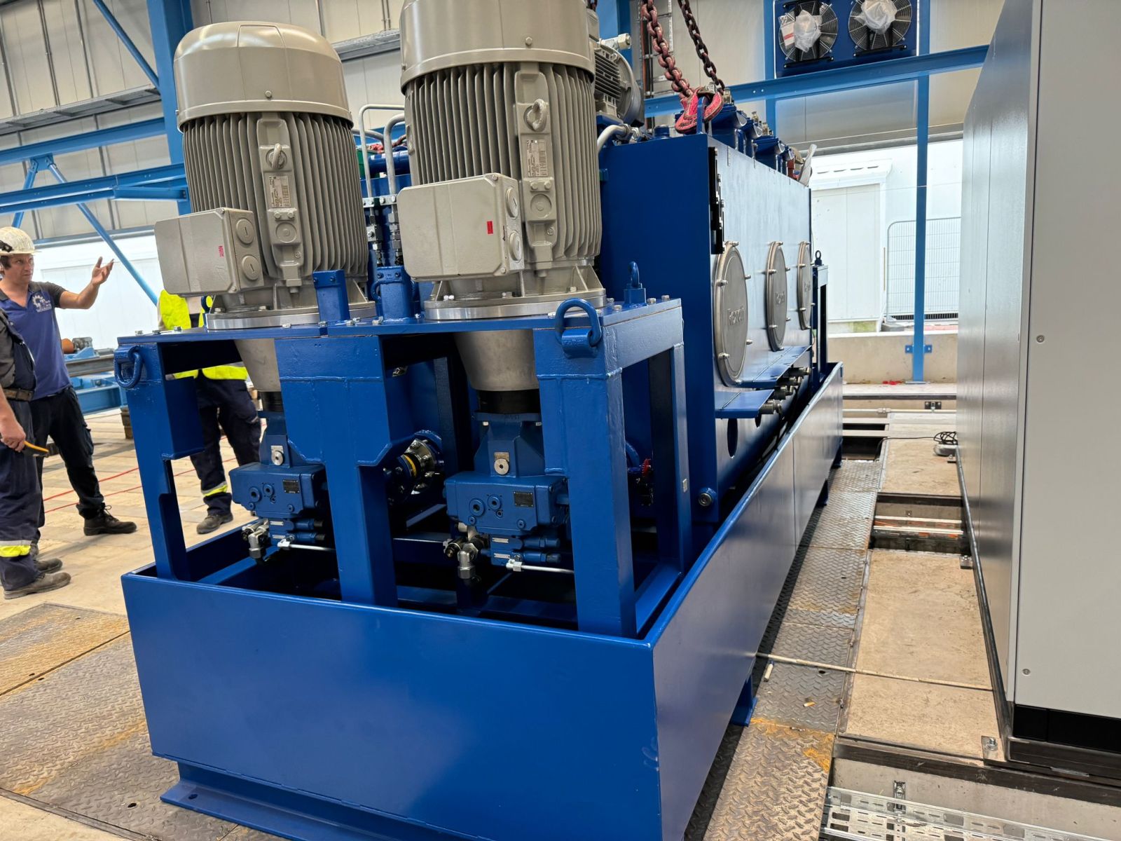 Neubau und Montage einer Produktionsanlage