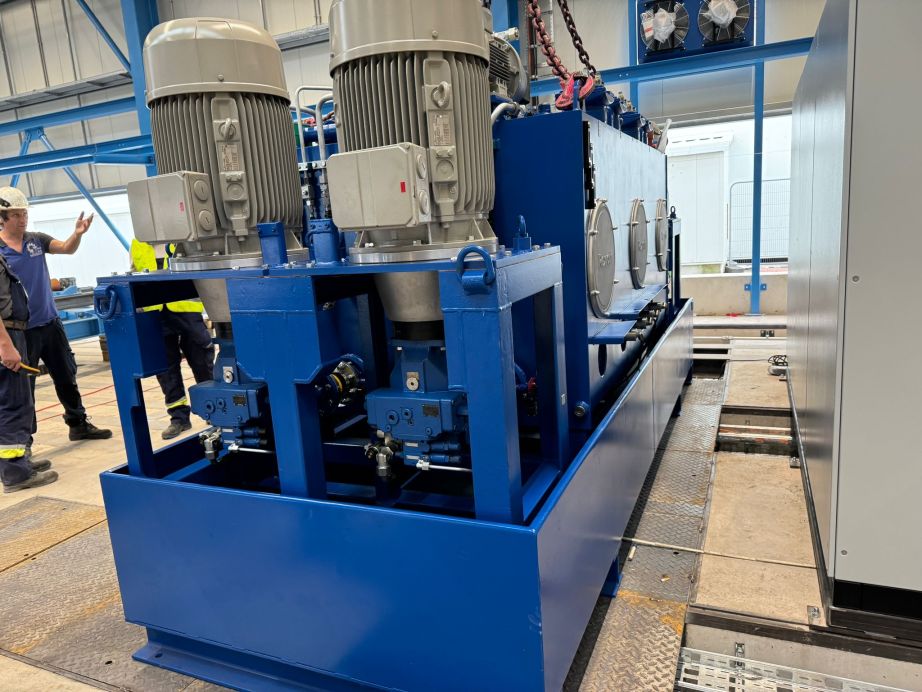 Neubau und Montage einer Produktionsanlage