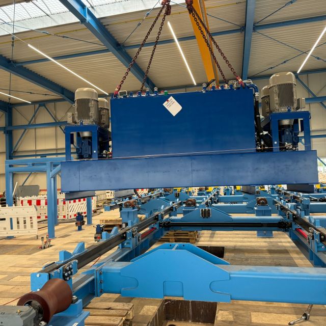 Neubau und Montage einer Produktionsanlage