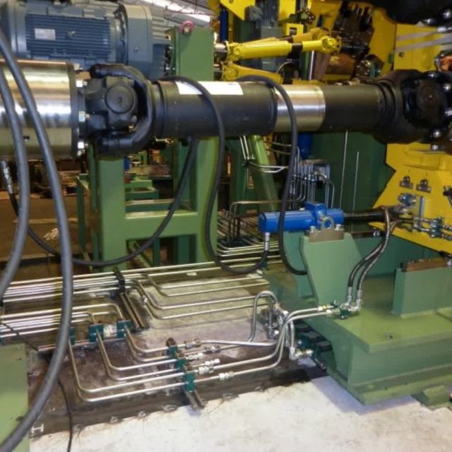 Verrohrung einer Neuanlage nach Verlegeplan