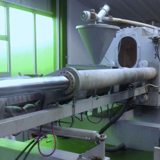 Zylinderreparatur einer Spritzgußanlage